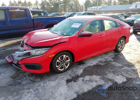 2017 Honda Civic Lx из США, поврежденный, VIN 2HGFC2F56HH515707